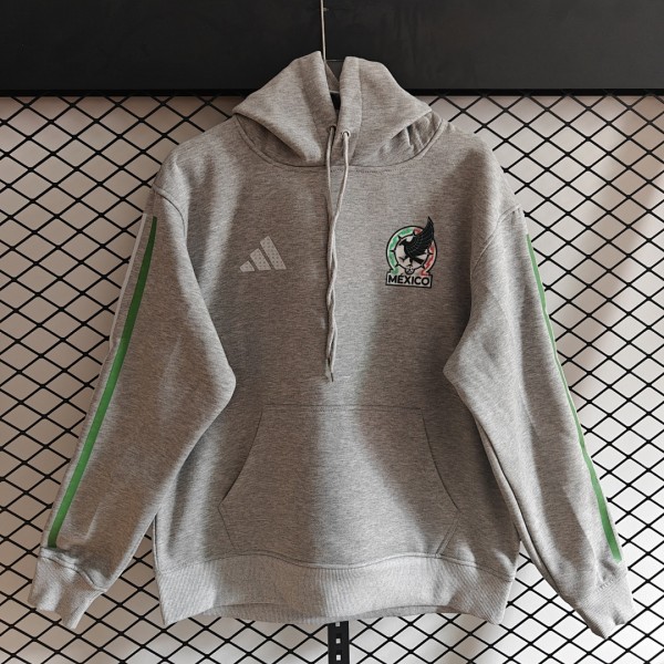 Mexico 2026 Team Hoodie Grey