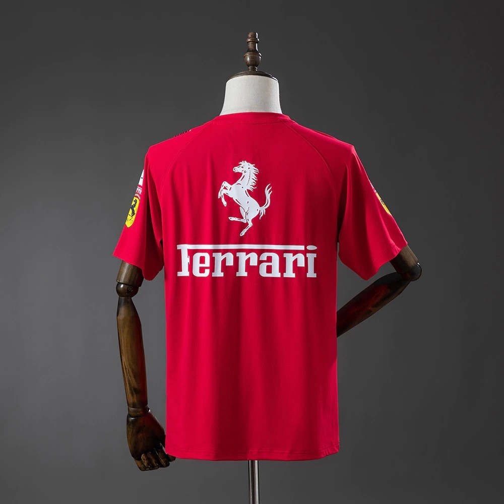 Maillot Scuderia Ferrari Formule 1 2025 Rouge - Nouveau Modèle Lewis Hamilton