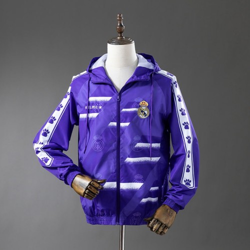 Real Madrid 2000 All Weather Track Retro Jacket