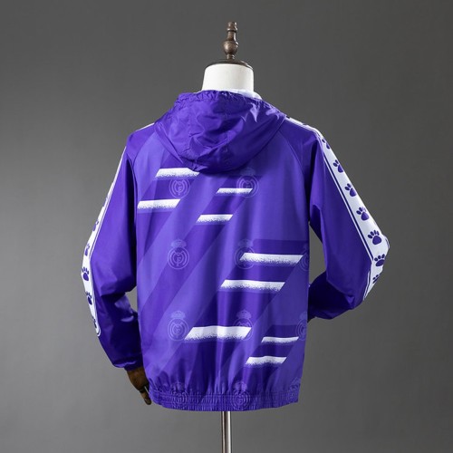 Real Madrid 2000 All Weather Track Retro Jacket