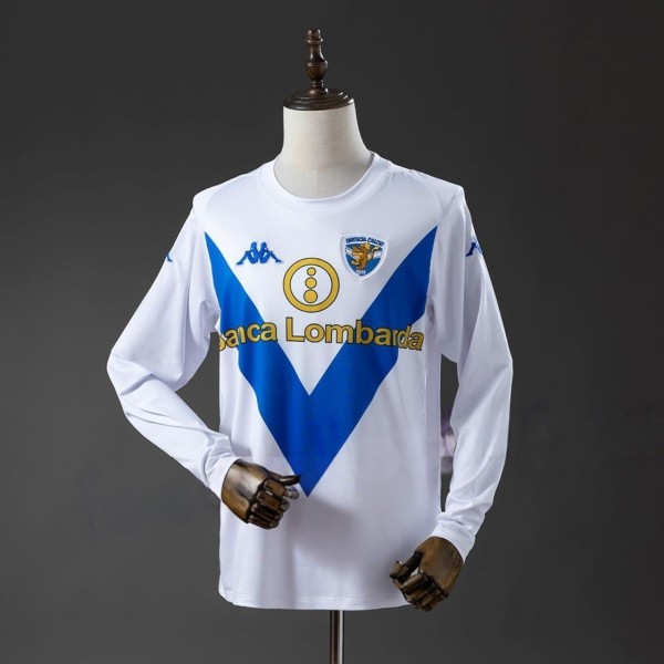 Brescia Calcio 2003/2004 Away Long Sleeve Retro Jersey