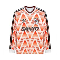 River Plate 1992/1993 Away Long Sleeve Retro Jersey