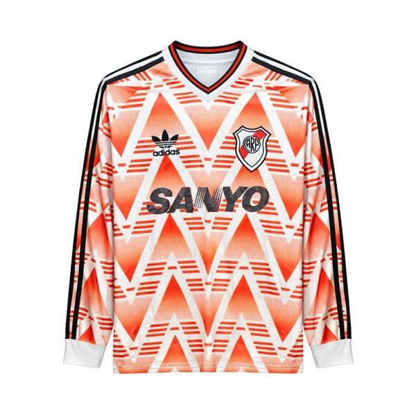 River Plate 1992/1993 Away Long Sleeve Retro Jersey