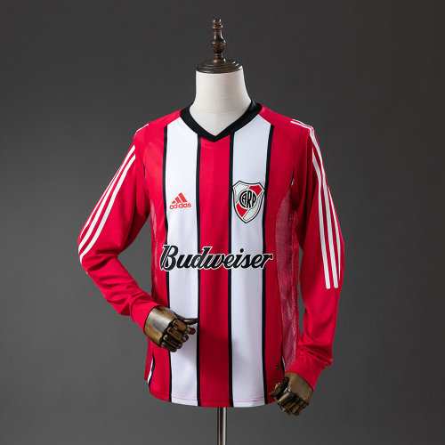 River Plate 2003/2004 Away Long Sleeve Retro Jersey