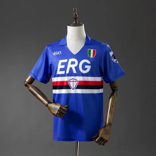 Sampdoria 1990/1992 Home Retro Jersey