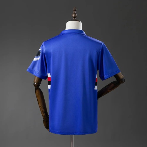 Sampdoria 1990/1992 Home Retro Jersey