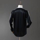 Real Madrid 2004/2005 Away Long Sleeve Retro Jersey