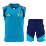 Spain 26/27 Sleeveless Jersey and Shorts Set