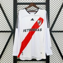 River Plate 2006/2007 Home Long Sleeve Retro Jersey