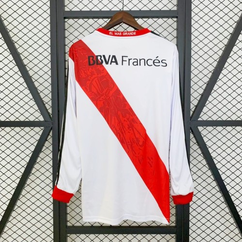 River Plate 2013/2014 Home Long Sleeve Retro Jersey
