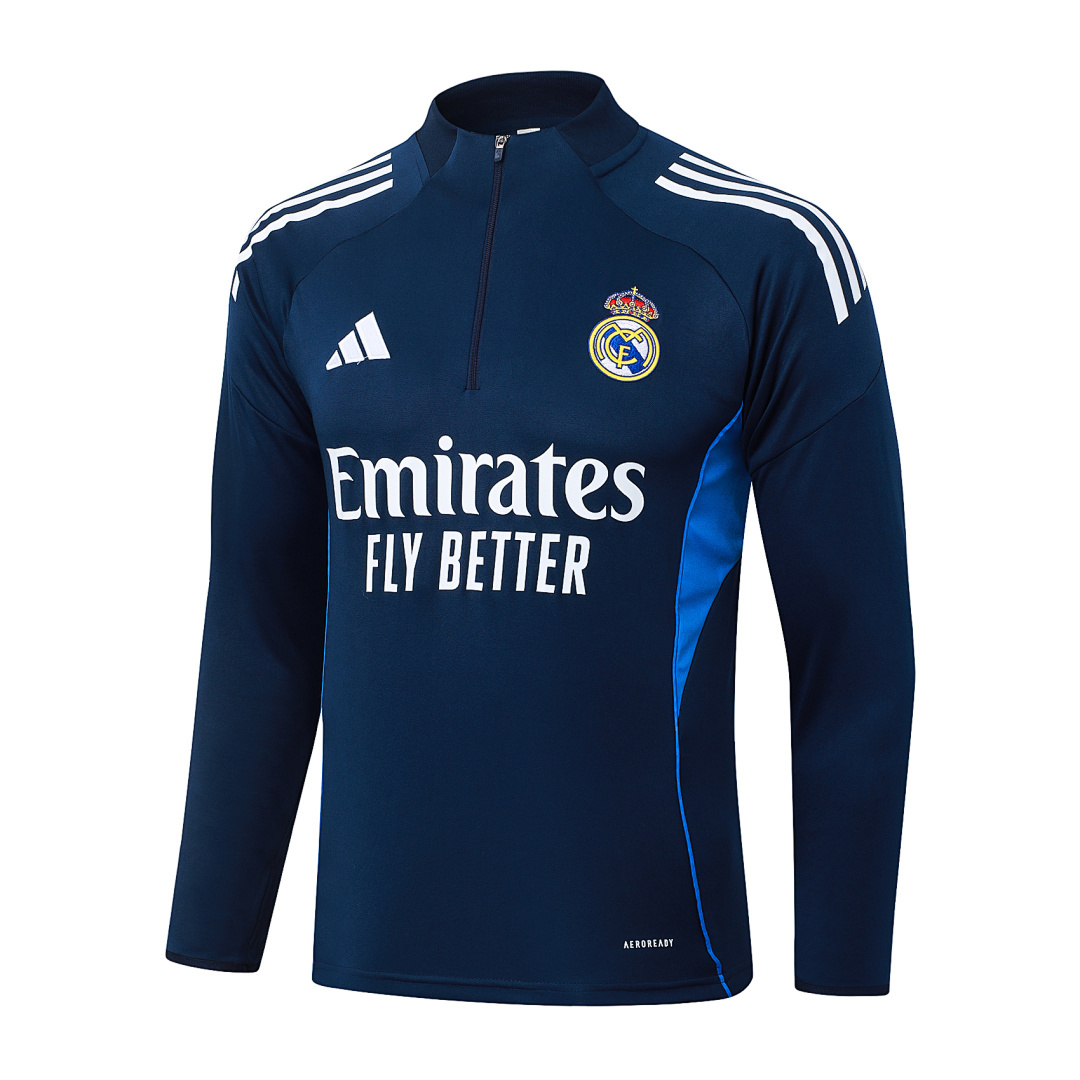 US$ 47.00 - Real Madrid 25/26 Half-Zip Training Top and Pants Set