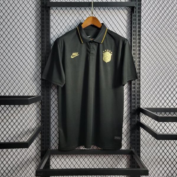 Thai Version Brazil 2022/23 Blackout Jersey