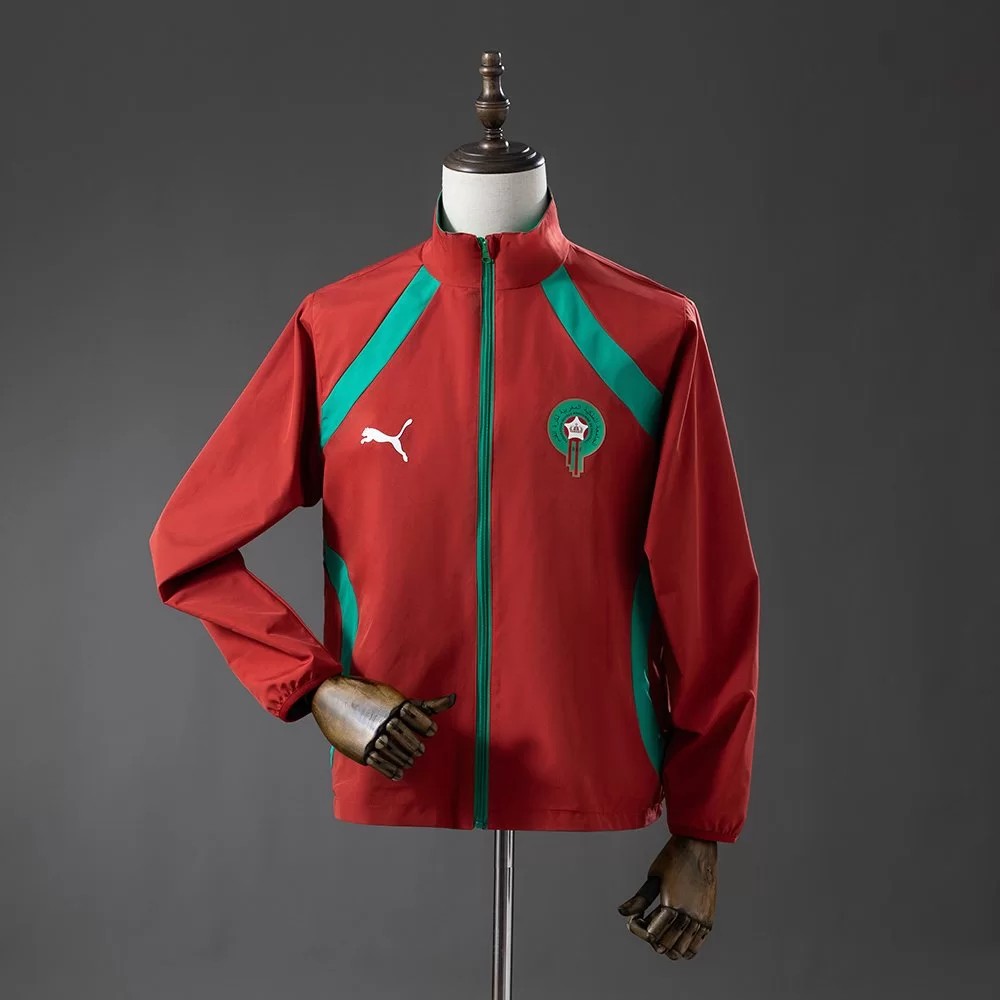 US$ 49.00 - Morocco 2026 Anthem Windbreaker Reversible Jacket - m