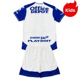 Kids CF Pachuca 25/26 Home Jersey and Short Kit