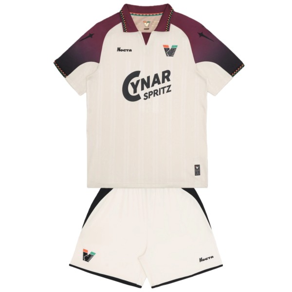 Kids Venezia FC 25/26 Away Jersey and Short Kit