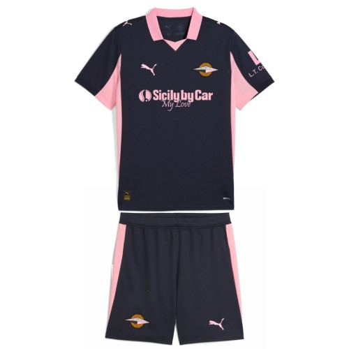 Kids Palermo FC 25/26 Away Jersey and Short Kit