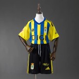Kids Real Oviedo 25/26 Away Jersey and Short Kit
