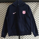 Barcelona 25/26 Team Hoodie Dark Blue