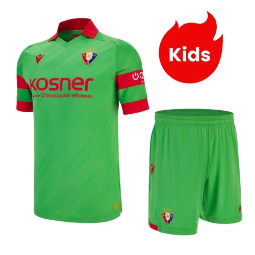 Kids CA Osasuna 25/26 Away Jersey and Short Kit