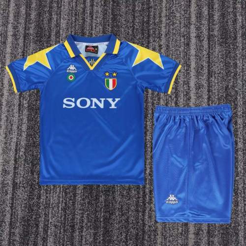 Kids Juventus 1995/1996 Away Retro Kit