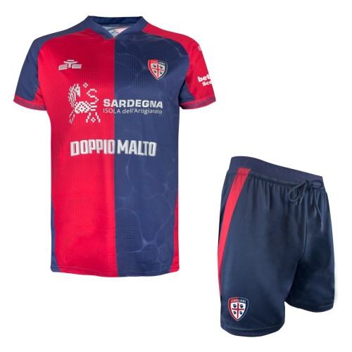 Cagliari Calcio 25/26 Home Jersey and Short Kit