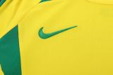 Kids Brazil 2002/2004 Home Long Sleeve Retro Kit