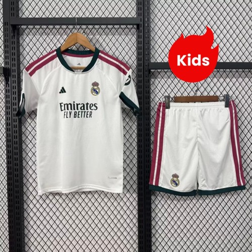 Kids Real Madrid 26/27 Home Jersey and Short Kit