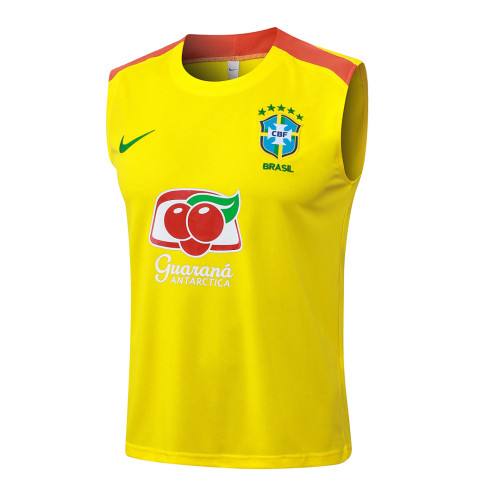 Brazil 25/26 Sleeveless Jersey and Shorts Set D25250