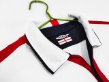 England 2004 Home Long Sleeve Retro Jersey