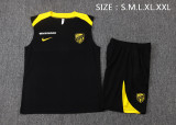 Al-Ittihad FC 25/26 Sleeveless Jersey and Shorts Set D25248