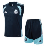 Argentina 26/27 Sleeveless Jersey and Shorts Set D26004