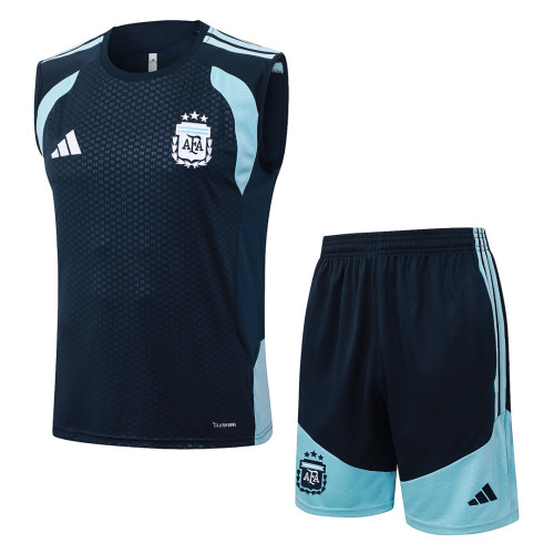 Argentina 26/27 Sleeveless Jersey and Shorts Set D26004