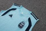 Argentina 26/27 Sleeveless Jersey and Shorts Set D26002