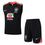 Brazil 25/26 Sleeveless Jersey and Shorts Set D25269