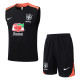 Brazil 25/26 Sleeveless Jersey and Shorts Set D25269
