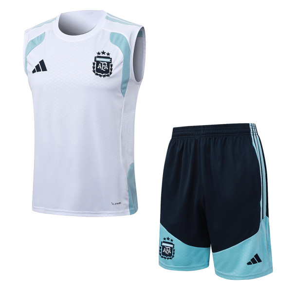 Argentina 26/27 Sleeveless Jersey and Shorts Set D26003