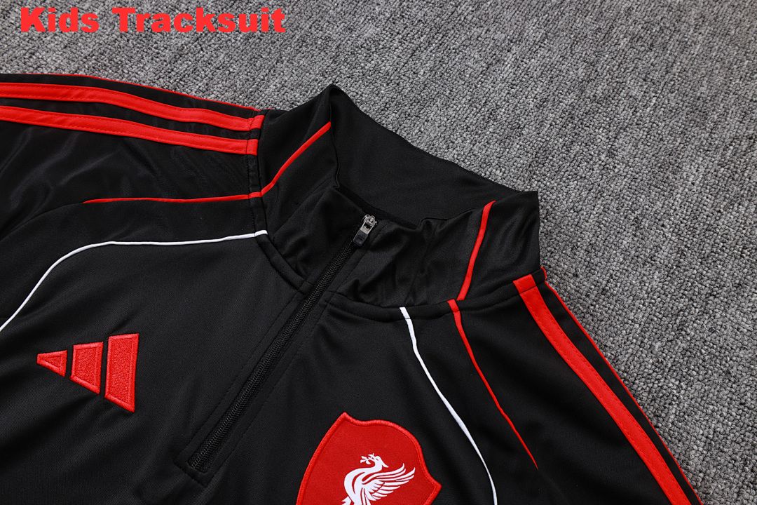 US$ 44.00 - Kids Liverpool 25/26 Half-Zip Training Sweatshirt and