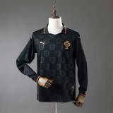 Thai Version Portugal 2026 Black Panther Long Sleeve Jersey