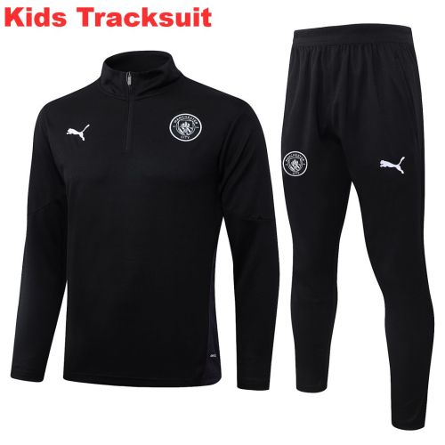 Kids Manchester City 25/26 Half-Zip Training Sweatshirt and Pants Set E25231