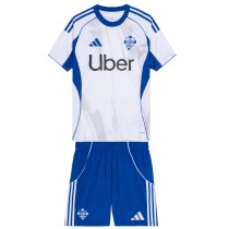 Kids Como 1907 25/26 Away Jersey and Short Kit