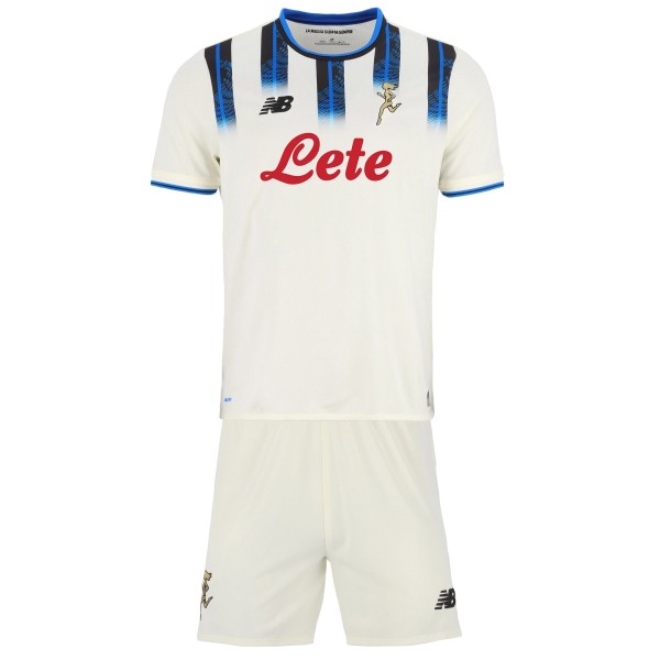 Kids Atalanta 25/26 Away Jersey and Short Kit
