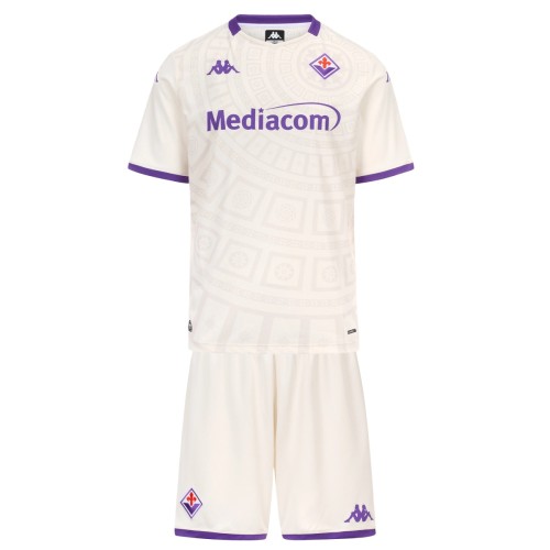Kids Fiorentina 25/26 Away Jersey and Short Kit