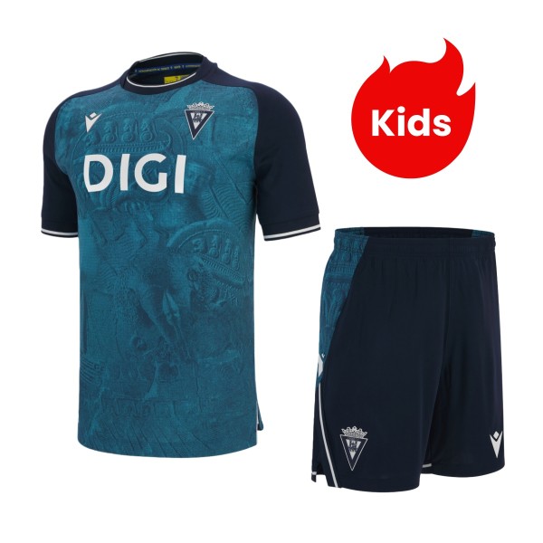 Kids Cádiz 25/26 Third Jersey and Short Kit