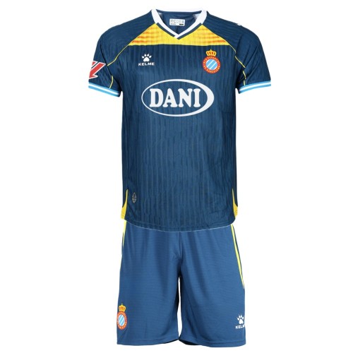 Kids RCD Espanyol 25/26 Third Jersey and Short Kit