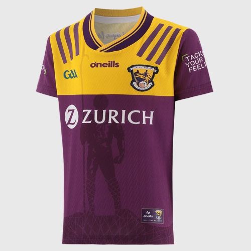 Kids Wexford GAA 2026 Home Jersey - 3 Stripe
