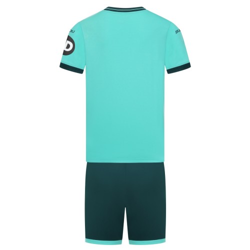 Kids Wolves 25/26 Away Jersey and Short Kit