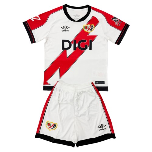 Rayo Vallecano 25/26 Home Jersey and Short Kit