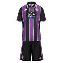Kids Real Valladolid 25/26 Away Jersey and Short Kit