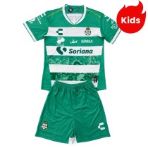 Kids Santos Laguna 25/26 Home Jersey and Short Kit