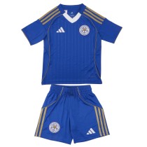 Kids Leicester City 25/26 Home Jersey and Short Kit